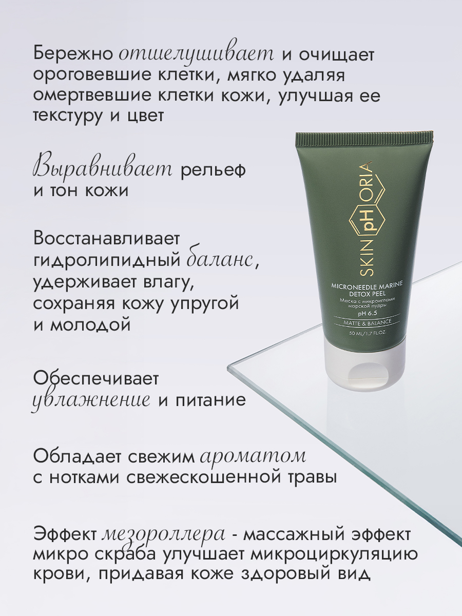 Маска для лица с микроиглами